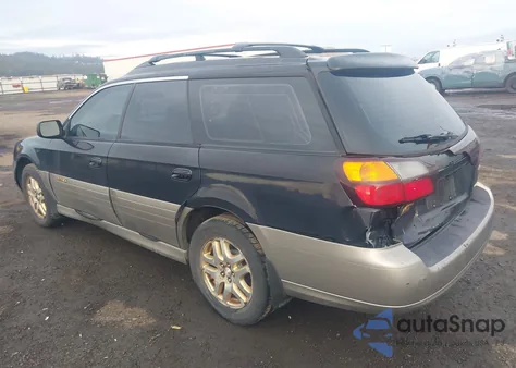 2001 Subaru Outback Limited z USA, uszkodzony, nr VIN 4S3BH686X17632767
